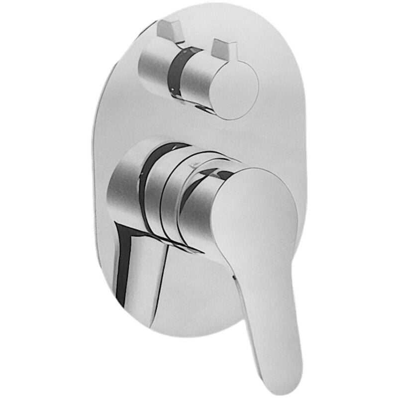 foto del prodotto miscelatore doccia incasso con deviatore completo moderno
