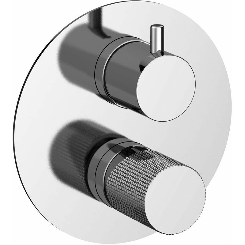 foto del prodotto miscelatore doccia incasso con deviatore paini cox grip 7gcr6911 cromo 2 uscite