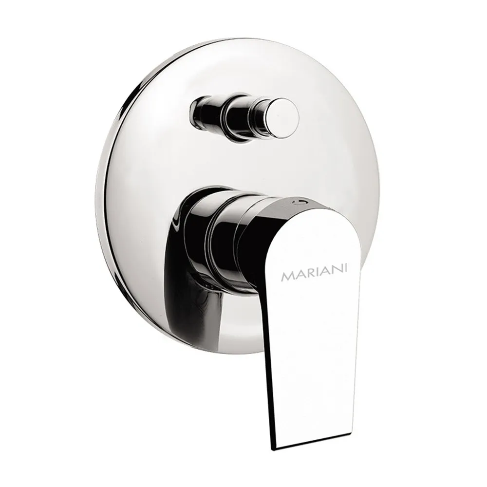 foto del prodotto miscelatore doccia incasso cromato con deviatore mariani serie artic