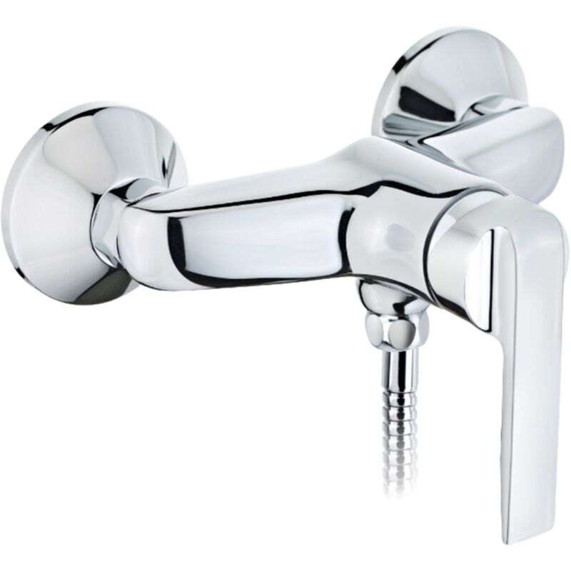 foto del prodotto miscelatore doccia largo cromato essebagno