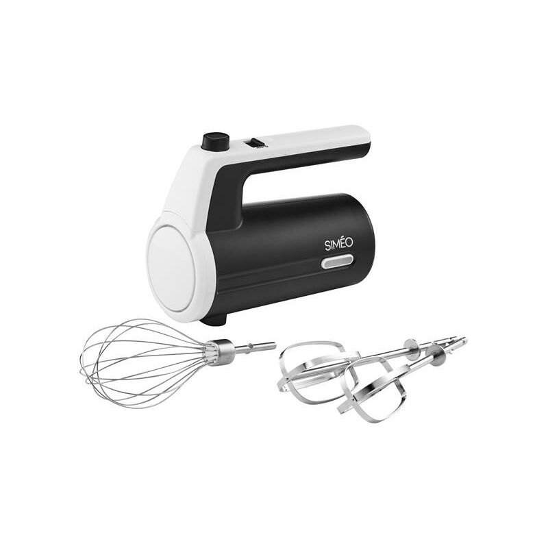 foto del prodotto miscelatore elettrico ricaricabile 7.4v bianco e nero bmn550 simeo