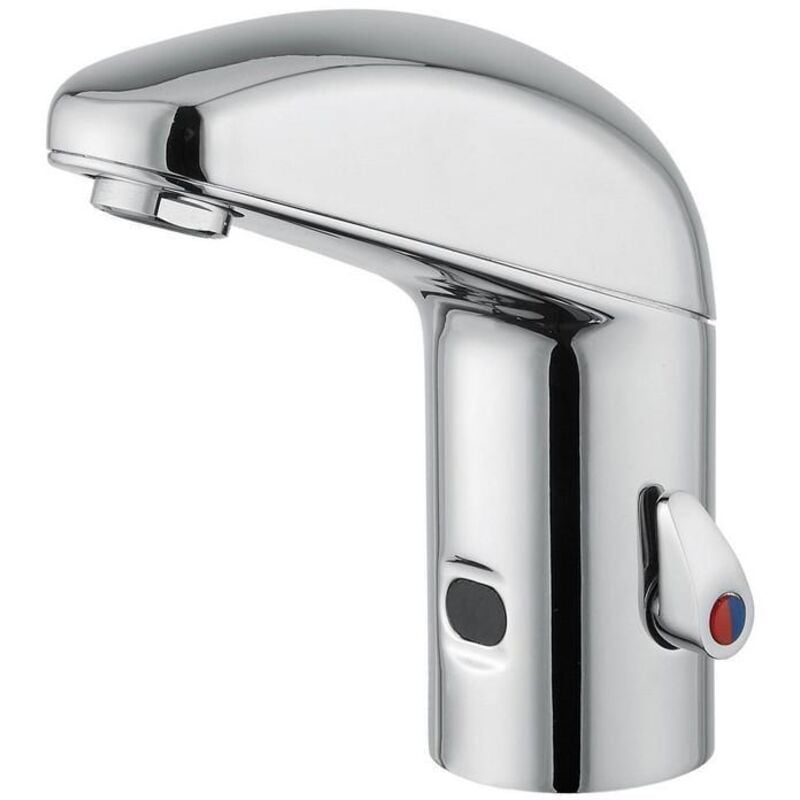 foto del prodotto miscelatore elettronico lavabo a fotocellula con alimentazione rete 230v idral 02512 r