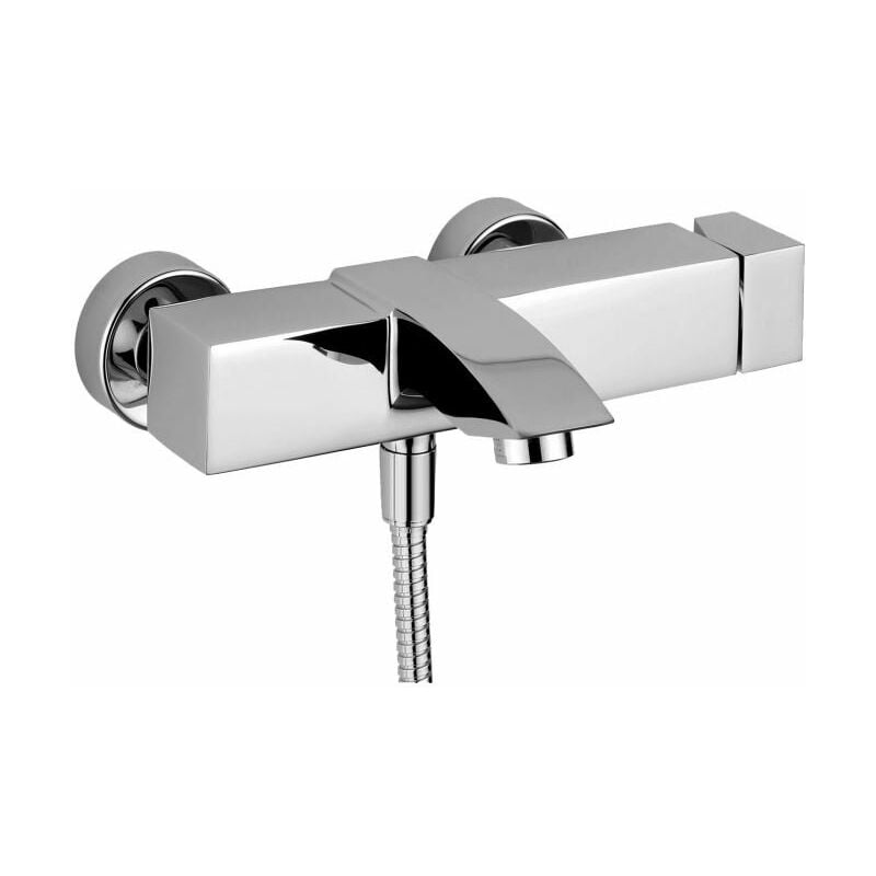 foto del prodotto miscelatore esterno per vasca paffoni serie level lec022cr cromato ottone