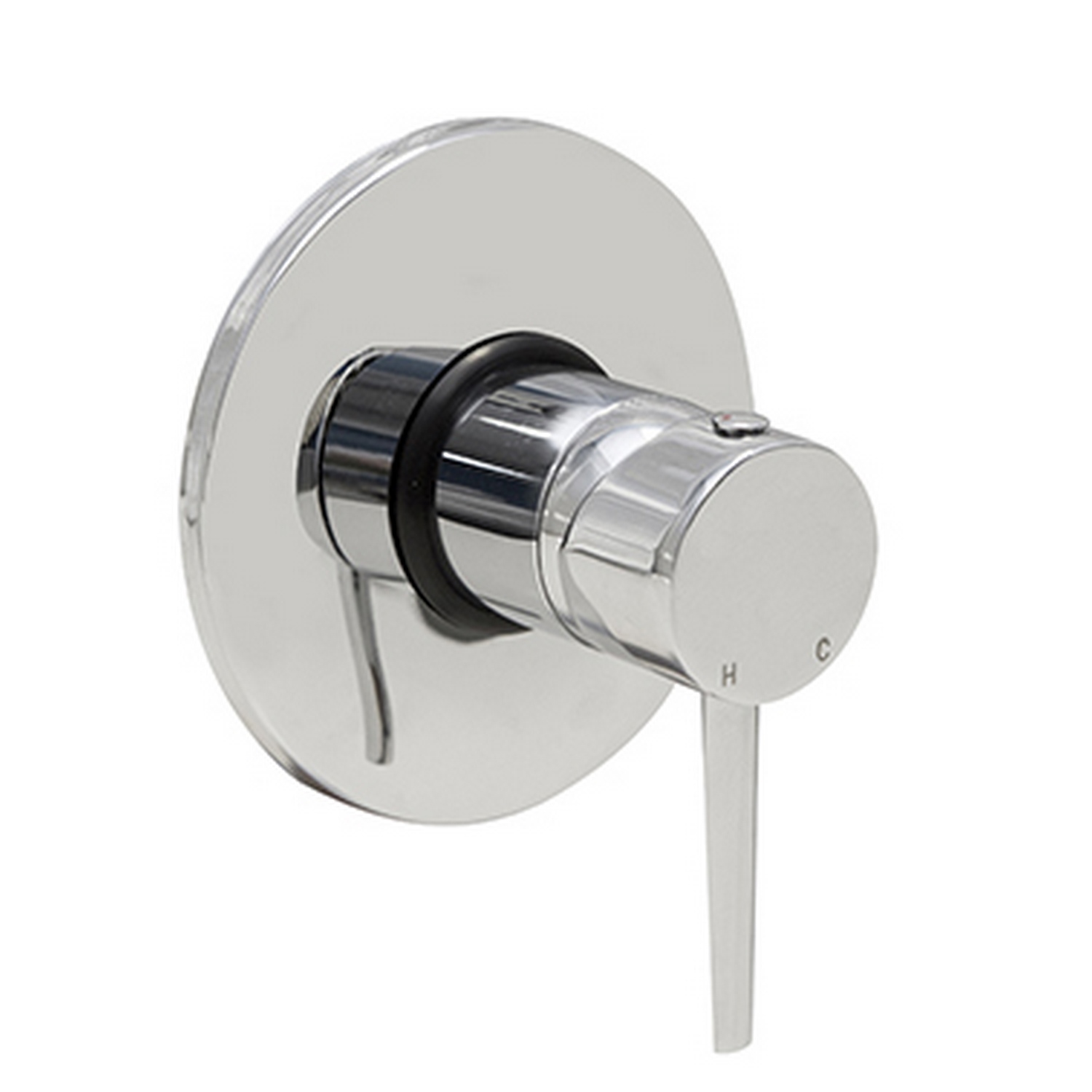 foto del prodotto miscelatore incasso ad una via cromo con leva monocomando mod. mm