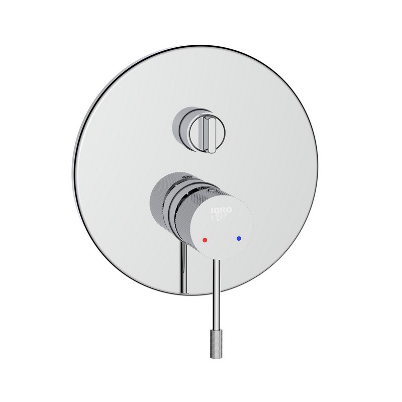 foto del prodotto miscelatore incasso doccia con deviatore serie levi cromato