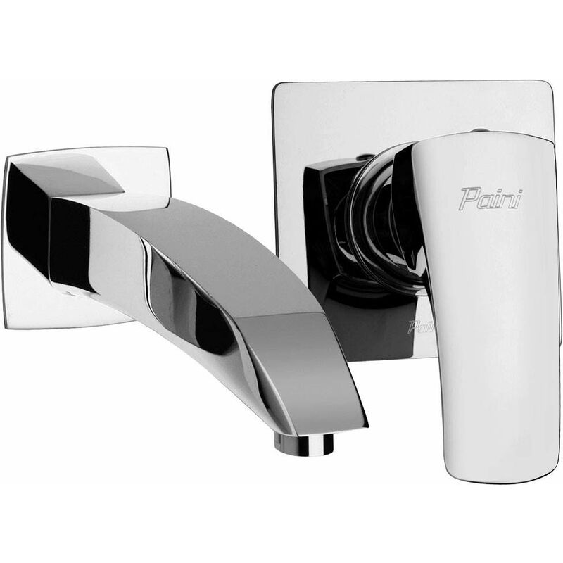 foto del prodotto miscelatore lavabo a parete con bocca lunga 173 mm paini lady 89cr208 cromo