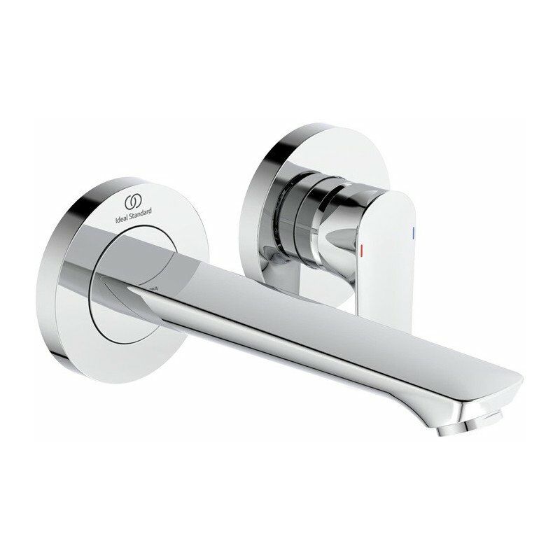 foto del prodotto miscelatore lavabo a parete connect air up kit 2, sporgenza 185 mm cromo ideal standard