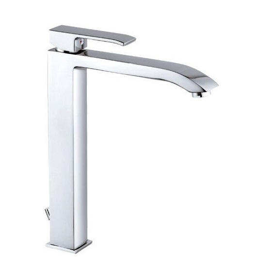 foto del prodotto miscelatore lavabo alto con scarico cromato paffoni level
