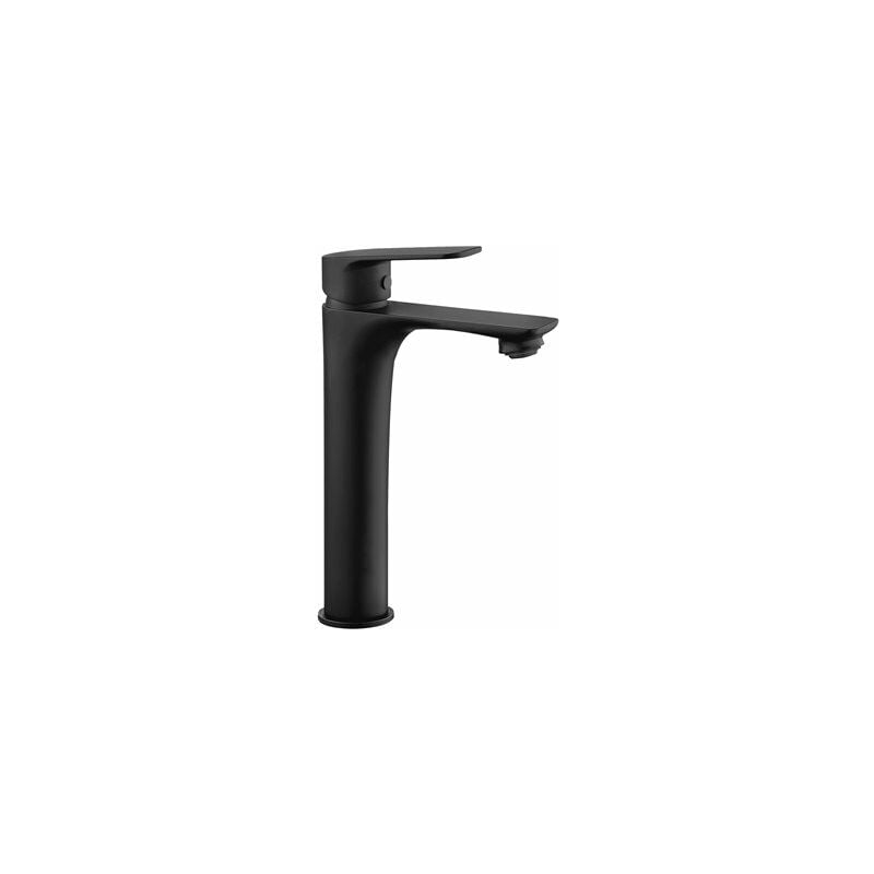 foto del prodotto miscelatore lavabo alto corallo nero opaco