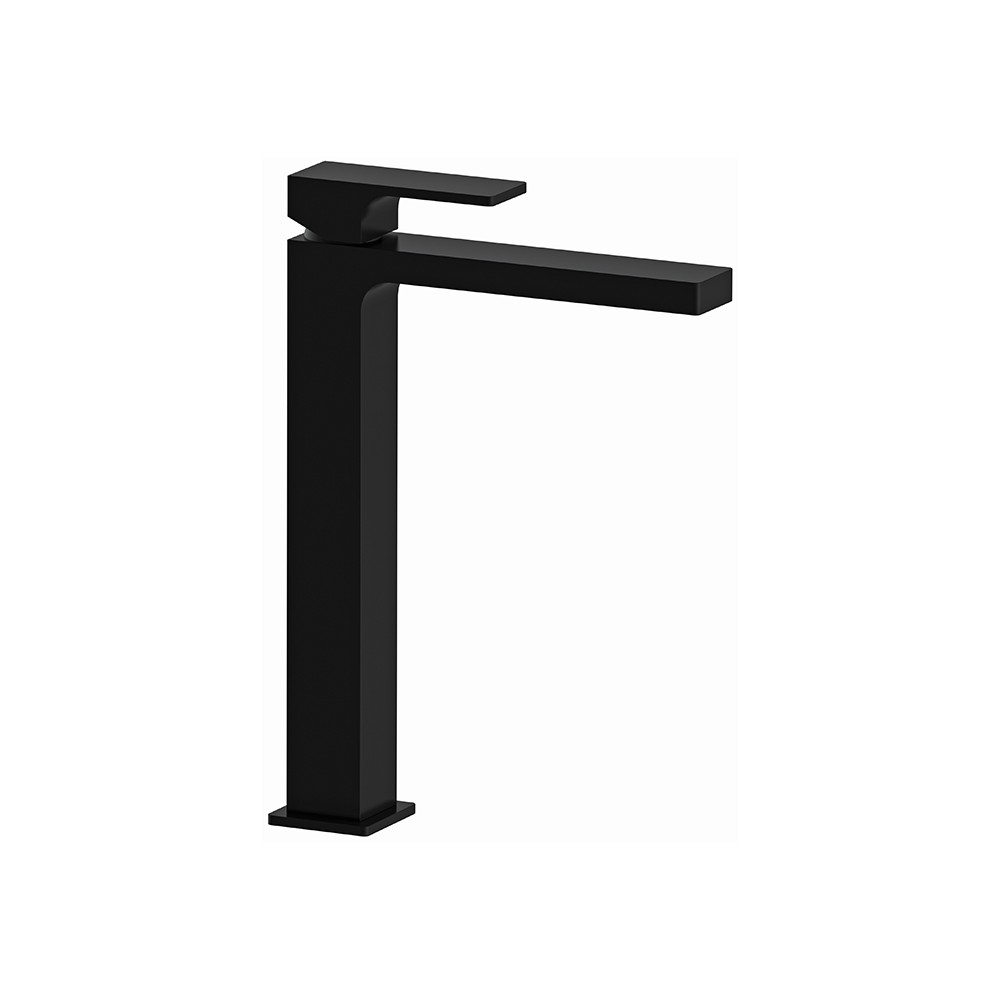foto del prodotto miscelatore lavabo alto nero opaco serie absolute