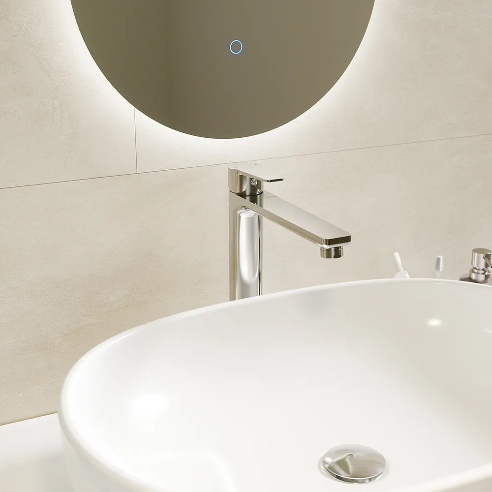 foto del prodotto miscelatore lavabo alto senza scarico cromato jane