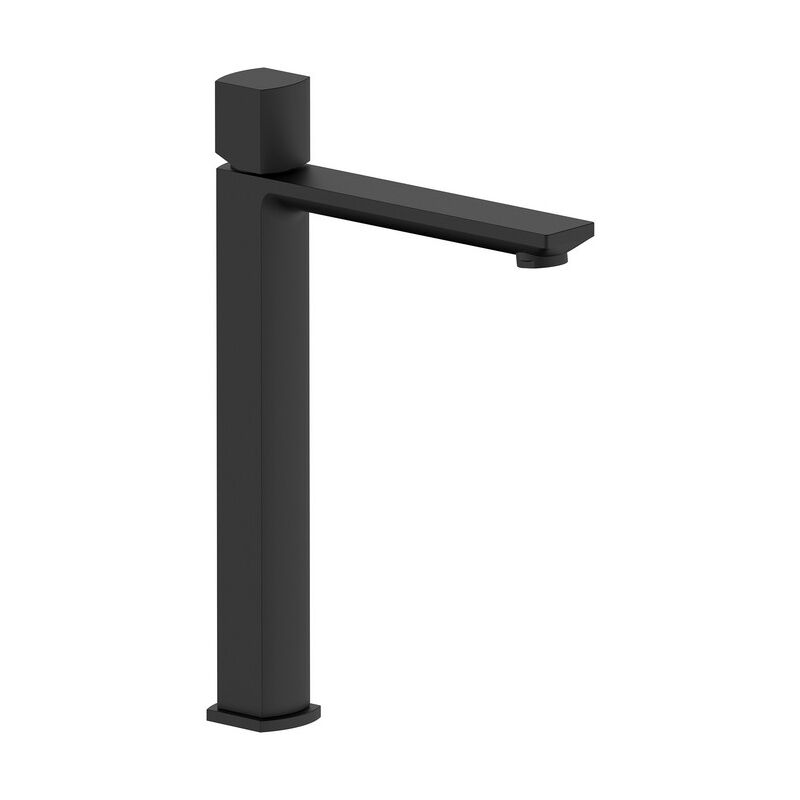 foto del prodotto miscelatore lavabo alto serie edison nero opaco