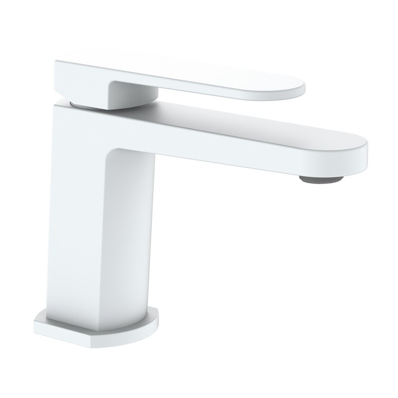 foto del prodotto miscelatore lavabo bianco con piletta click clack serie venere