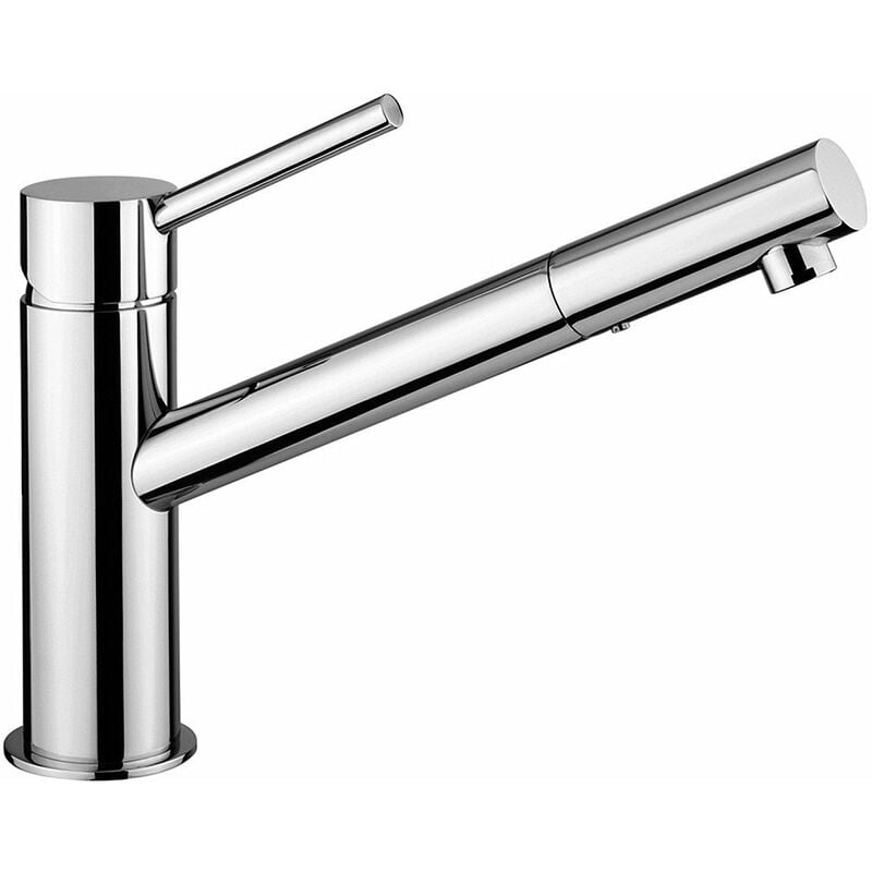 foto del prodotto miscelatore lavabo canna lunga paffoni serie birillo bi081cr cromato ottone