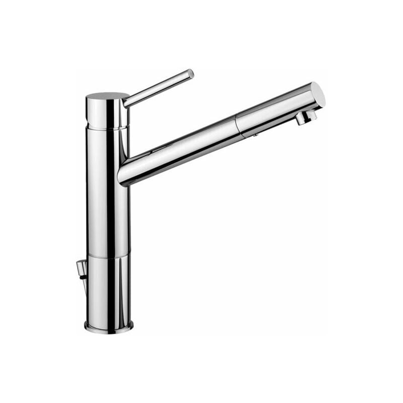 foto del prodotto miscelatore lavabo canna lunga paffoni serie birillo bi081cr93 cromato ottone