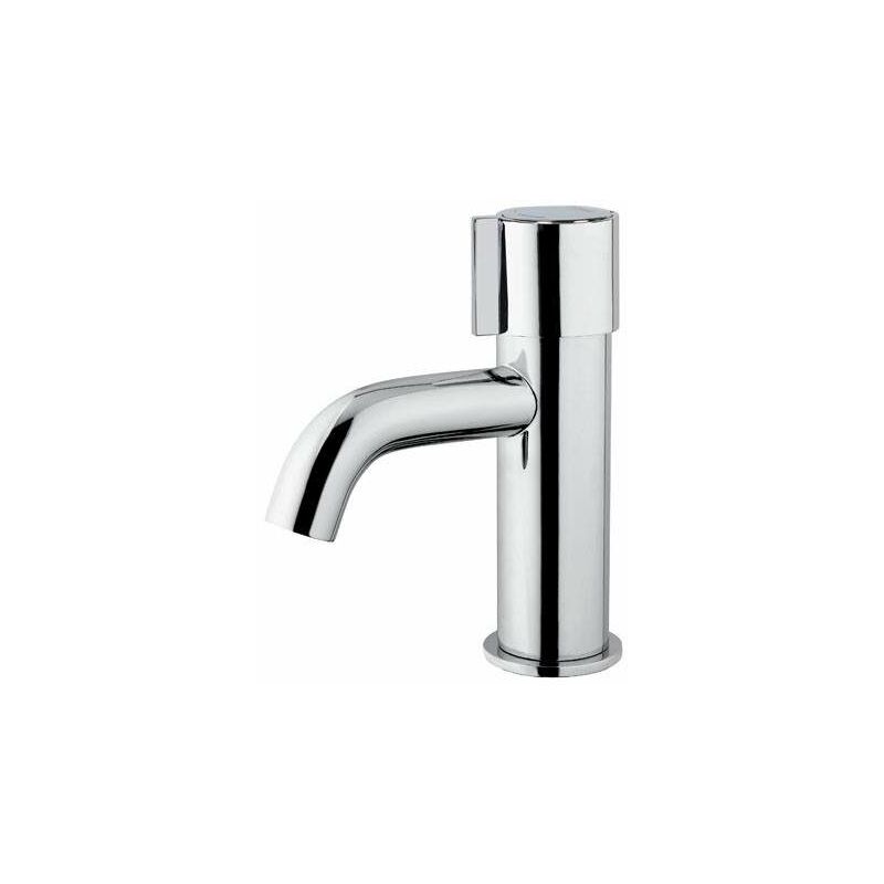 foto del prodotto miscelatore lavabo con arresto temporizzato di 15 secondi idral minimal 08112 cromo