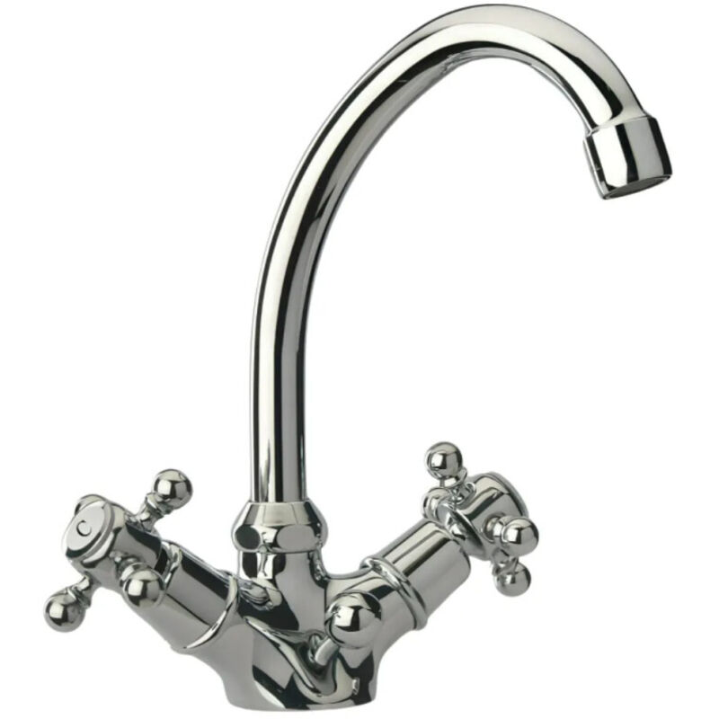 foto del prodotto miscelatore lavabo con beccuccio mobile tiffany chrome
