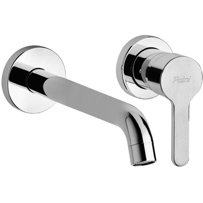 foto del prodotto miscelatore lavabo con installazione a parete paini arena 92cr208 cromo
