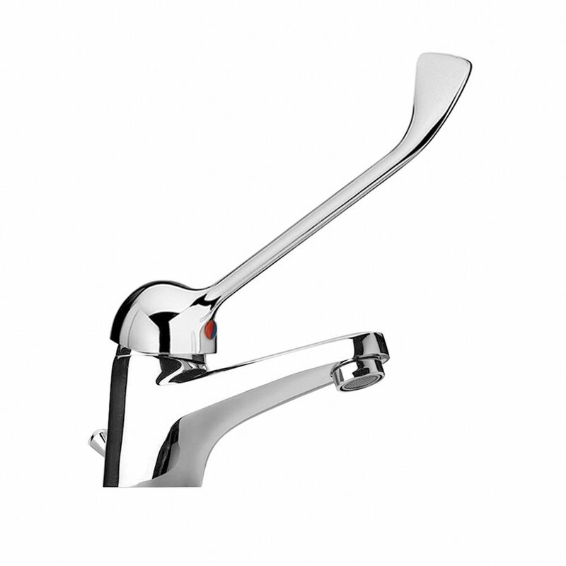 foto del prodotto miscelatore lavabo con leva clinica cromato piralla ariel