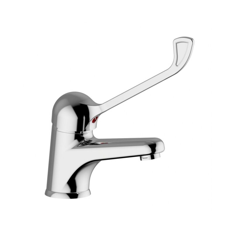 foto del prodotto miscelatore lavabo con leva clinica in ottone cromato teorema golf plus
