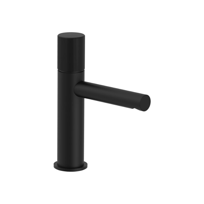 foto del prodotto miscelatore lavabo con scarico clic clac paffoni serie jo jo071kno ottone nero opaco