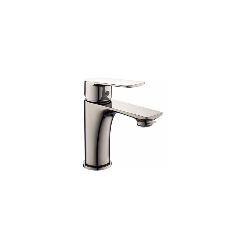 foto del prodotto miscelatore lavabo corallo titanio lucido