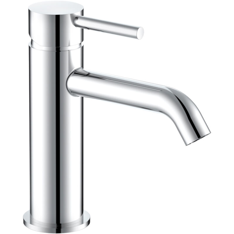 foto del prodotto miscelatore lavabo cromato moderno completo