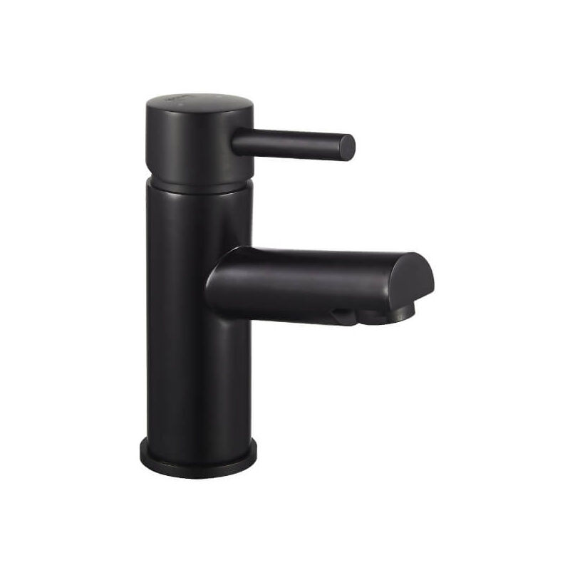 foto del prodotto miscelatore lavabo flowy nero colore nero - home deluxe