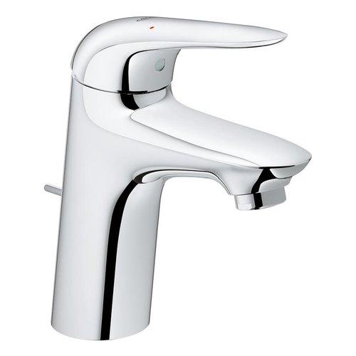 foto del prodotto miscelatore lavabo grohe 32284001 wave cromo starlight