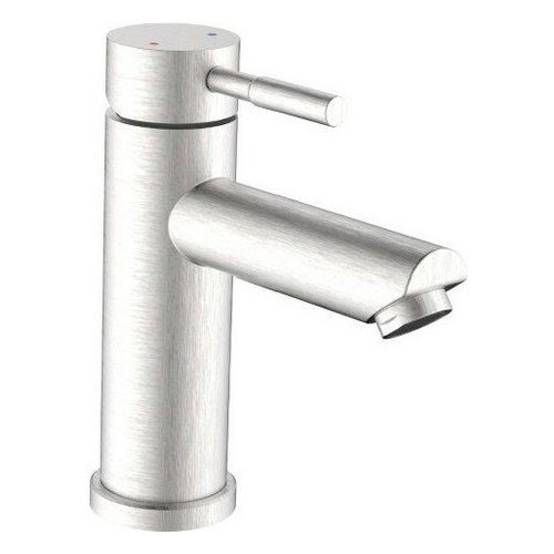 foto del prodotto miscelatore lavabo idro bric scarub1139ac antea spazzolato argento