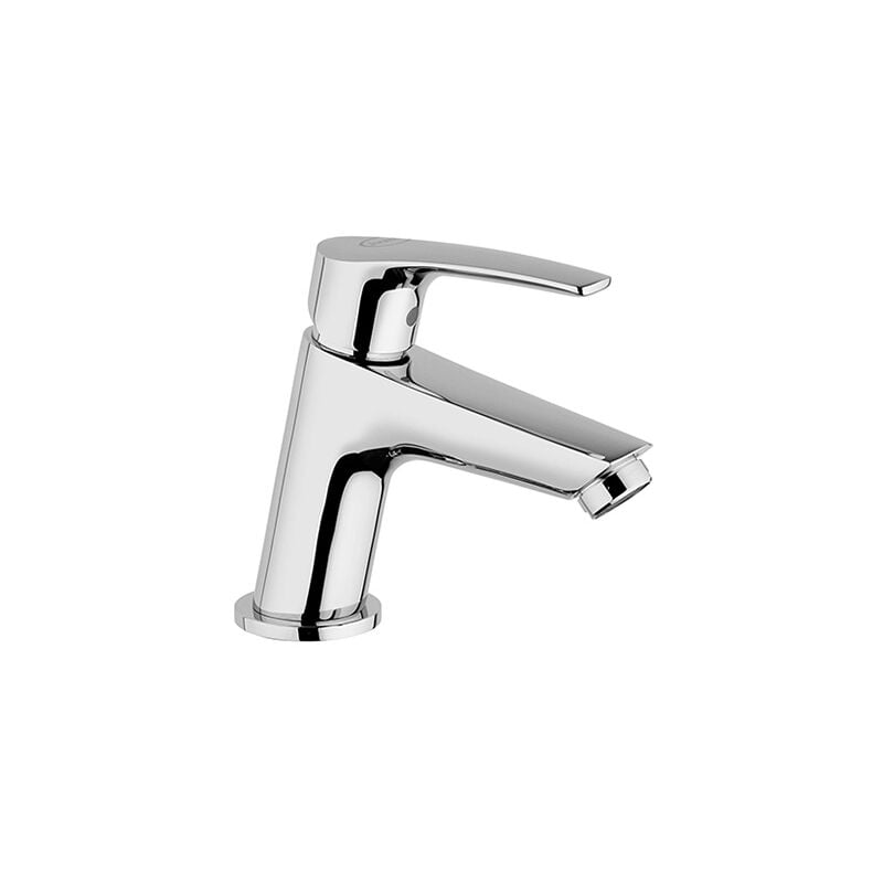 foto del prodotto miscelatore lavabo lucente senza scarico in ottone cromo di