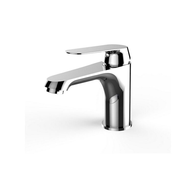 foto del prodotto miscelatore lavabo monocomando dream cromo, con piletta click clack e flessibili inclusi