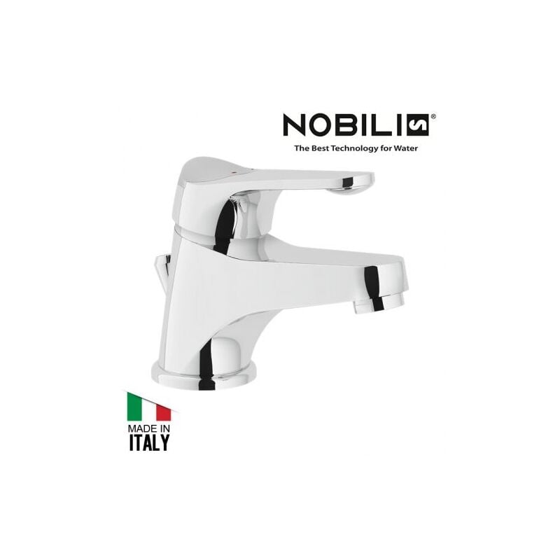 foto del prodotto miscelatore lavabo nobili serie italia cromato 11860 