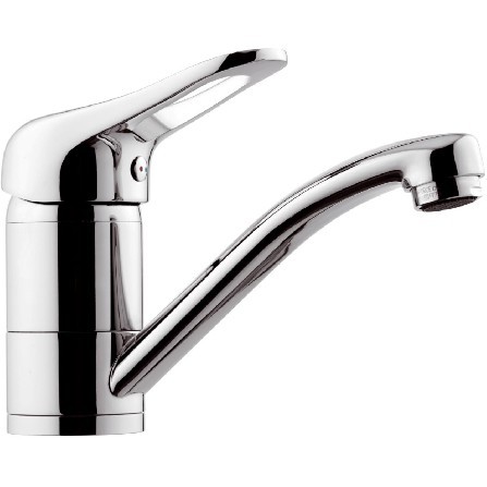 foto del prodotto miscelatore lavabo o lavello con canna girevole remer serie kiss