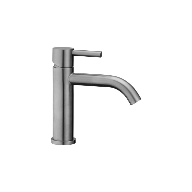 foto del prodotto miscelatore lavabo paffoni serie steel steel071ac acciaio inox acciaio