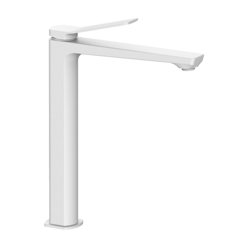 immagine 0 del prodotto miscelatore lavabo prolungato bianco opaco paffoni serie tilt ti081bo ottone bianco opaco