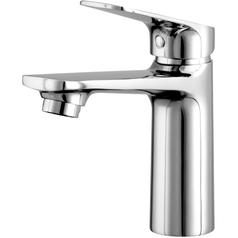 foto del prodotto miscelatore lavabo rios cromo miscelatore con set di installazione