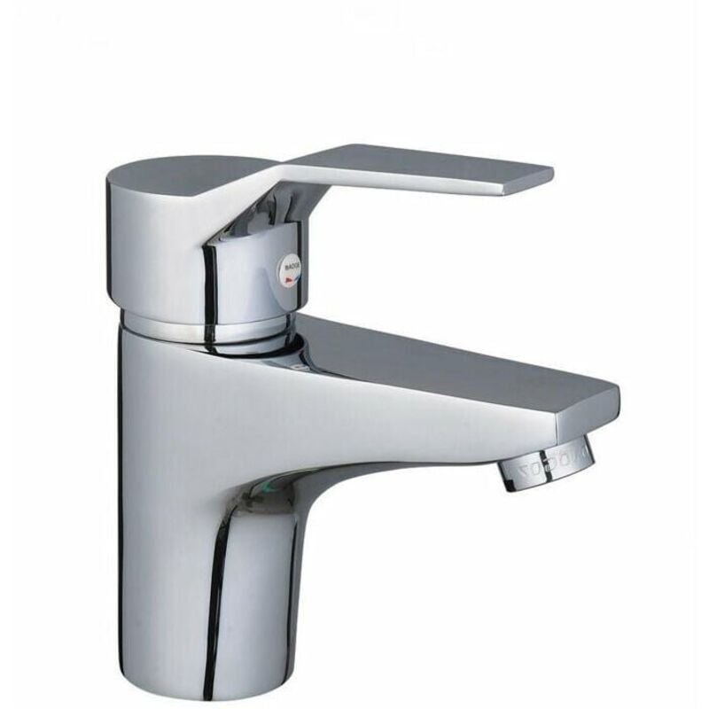 foto del prodotto miscelatore lavabo rubinetto acqua calda e fredda monoforo
