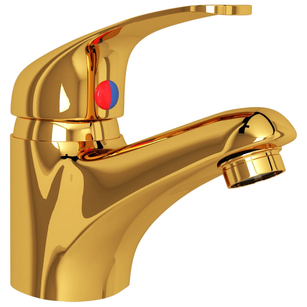 foto del prodotto miscelatore lavabo rubinetto cucina doccia miscelatore bagno rubinetto lavabo interno casa 13 x 10 cm oro 02 0003500