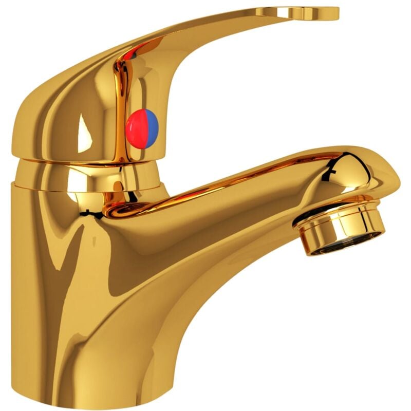 foto del prodotto miscelatore lavabo rubinetto cucina doccia miscelatore bagno rubinetto lavabo interno casa 13 x 10 cm oro 020003500