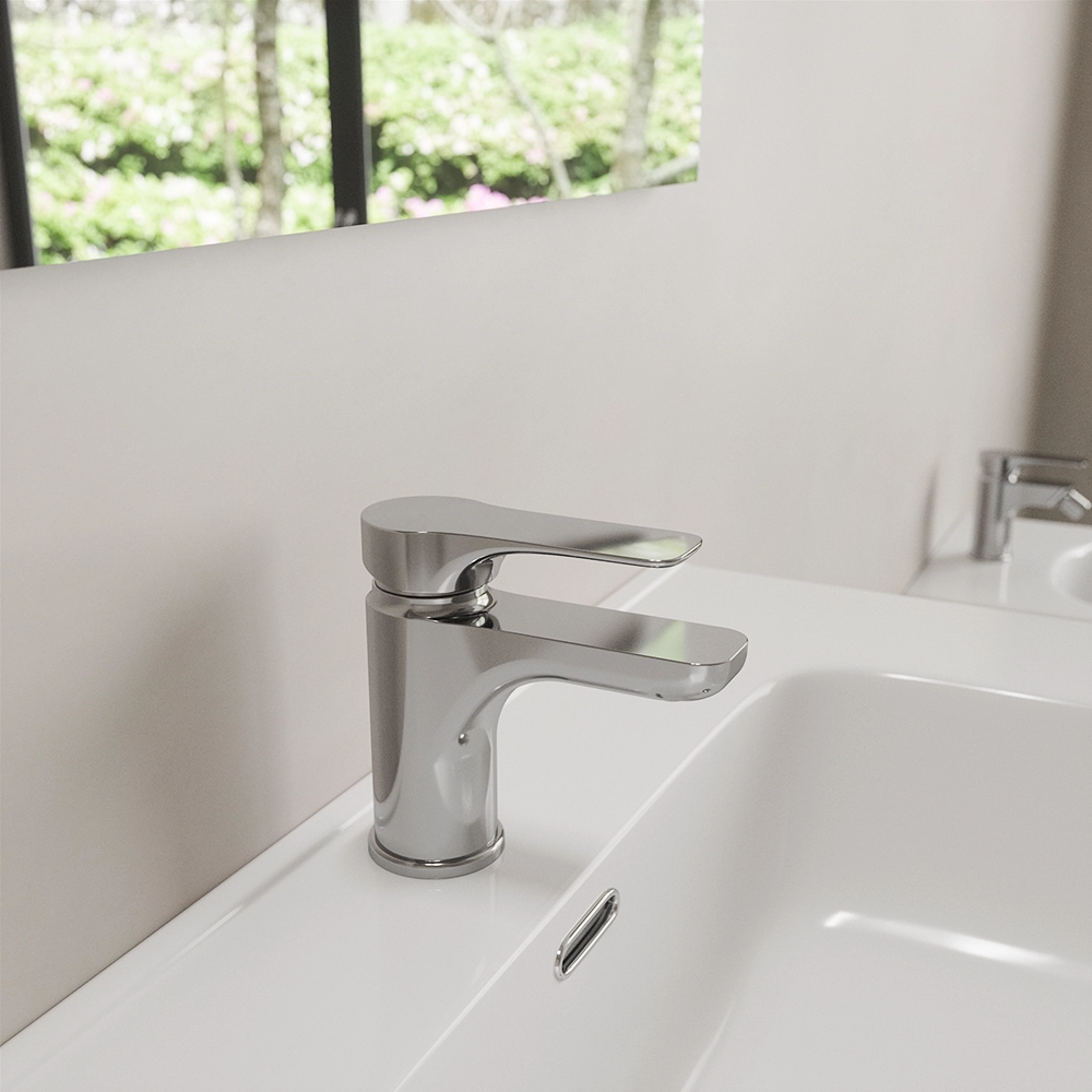 foto del prodotto miscelatore lavabo senza scarico cromato mia