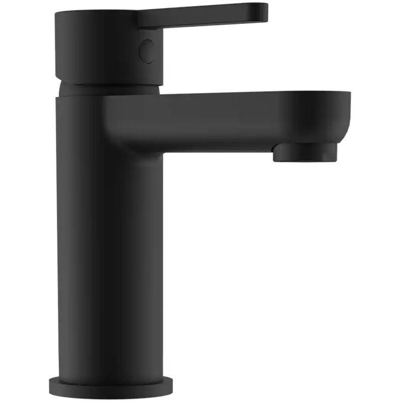 foto del prodotto miscelatore lavabo senza scarico nero opaco mod. virna