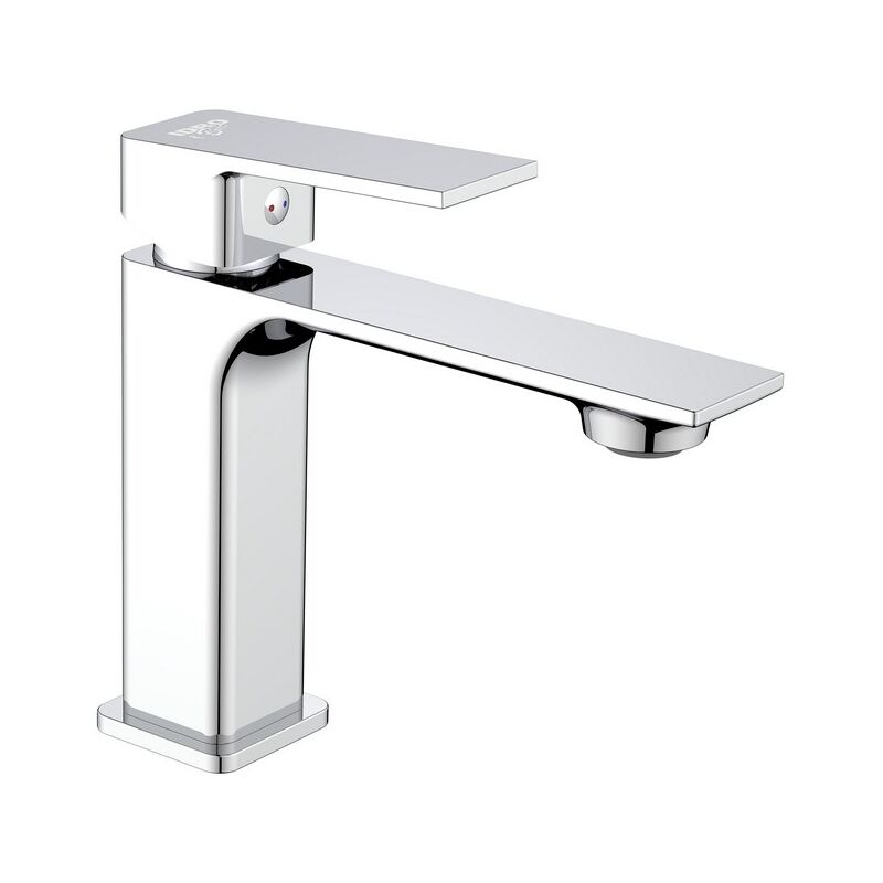 foto del prodotto miscelatore lavabo serie kant con piletta click clack cromato