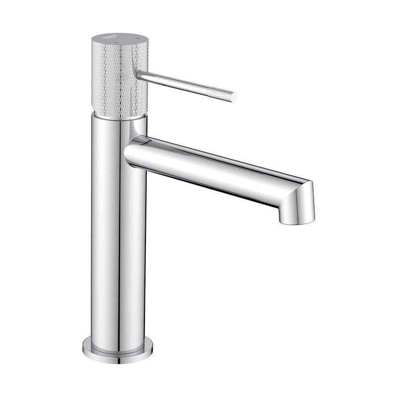 foto del prodotto miscelatore lavabo serie levi con piletta click clack cromato