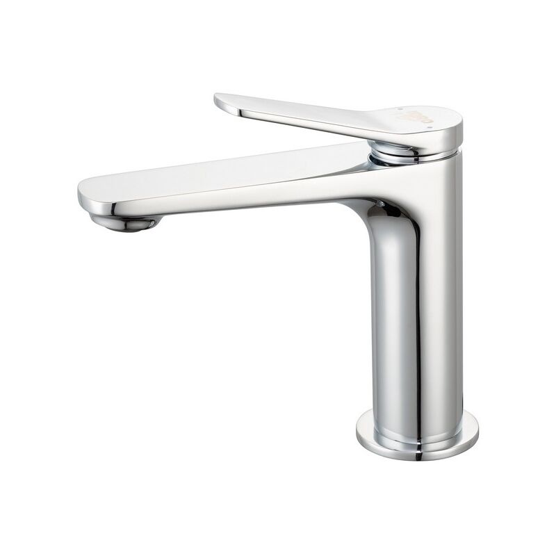 foto del prodotto miscelatore lavabo serie mars con piletta click clack cromato
