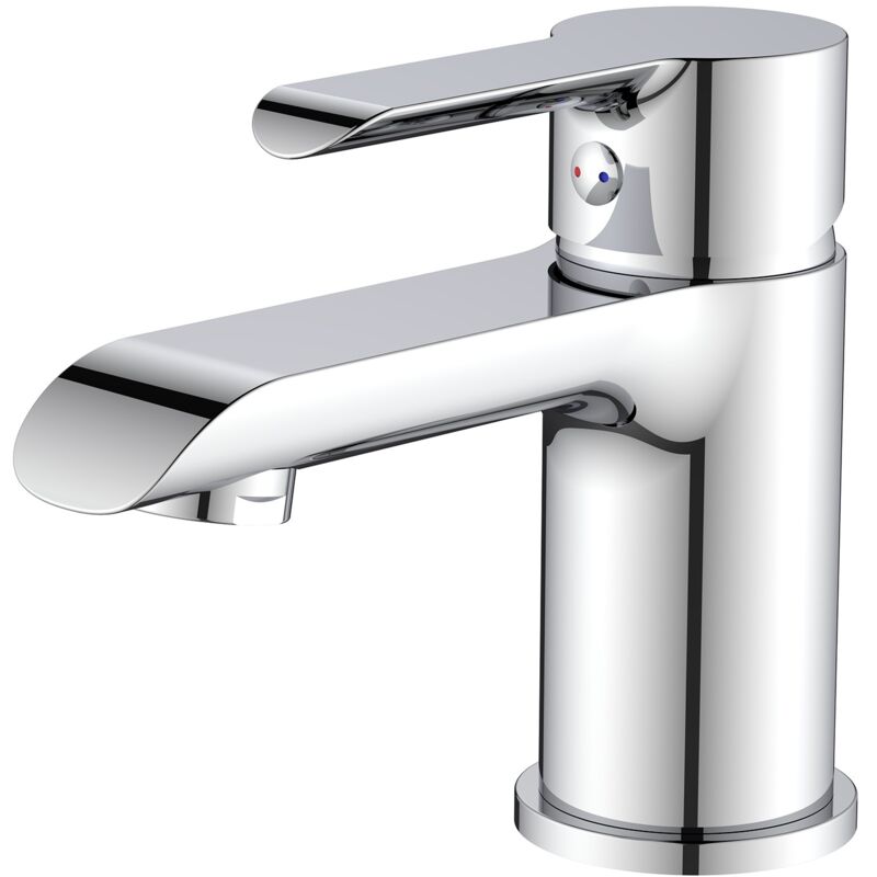 foto del prodotto miscelatore lavabo serie neruda cromato