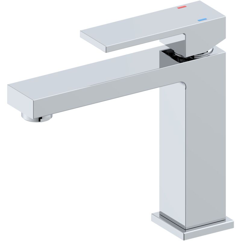 foto del prodotto miscelatore lavabo serie rubik cromato