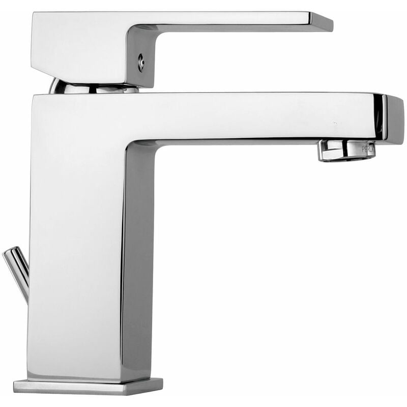 foto del prodotto miscelatore lavabo stile moderno squadrato infinity