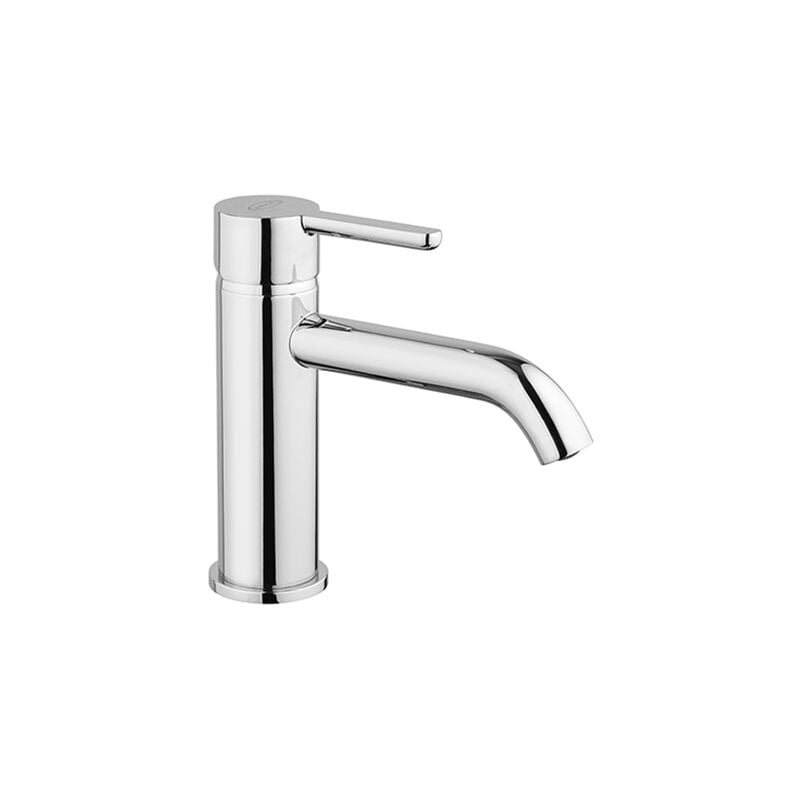 foto del prodotto miscelatore lavabo sunset senza scarico in ottone cromo di