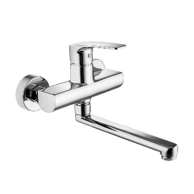 foto del prodotto miscelatore lavello a muro serie lime paffoni